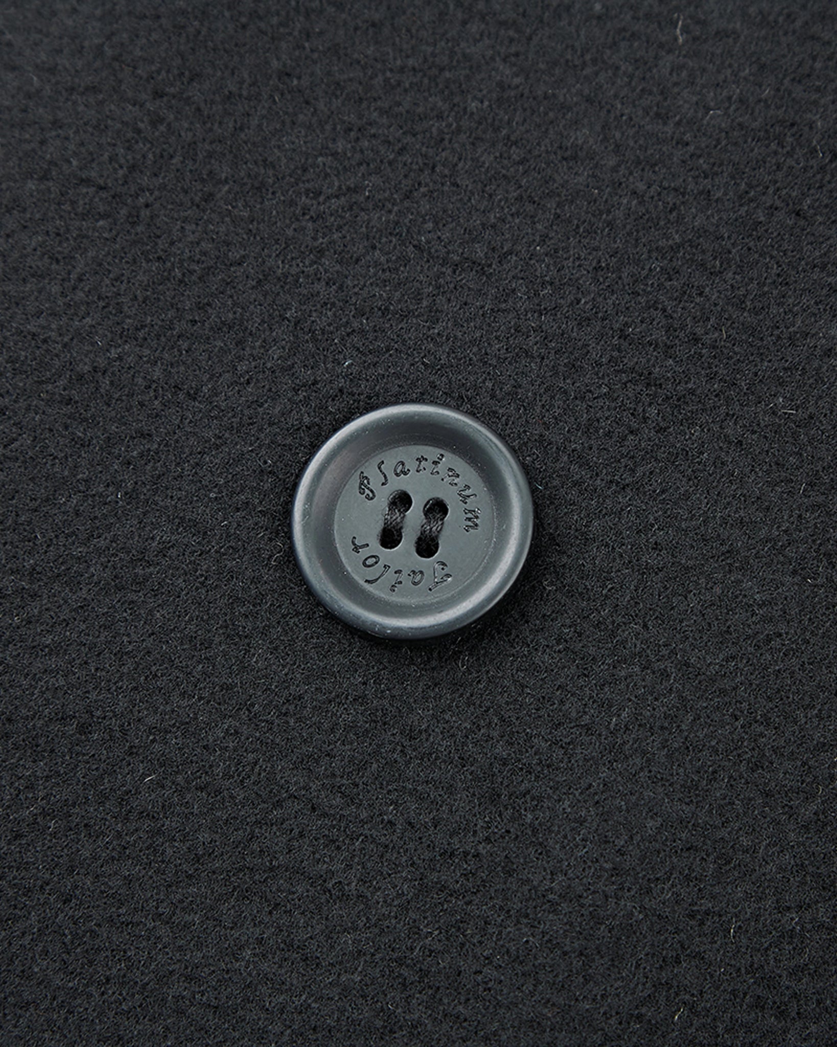 Black Double Breasted Wool Cashmere Long Overcoat - The Platinum Tailor