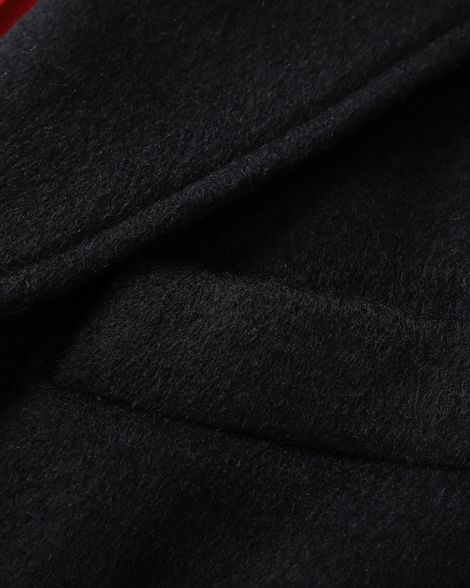 Black Wool Cashmere Covert Overcoat - The Platinum Tailor