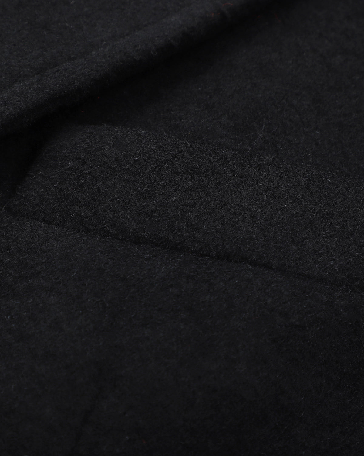 Black Wool Cashmere Covert Overcoat With Black Lining - The Platinum Tailor