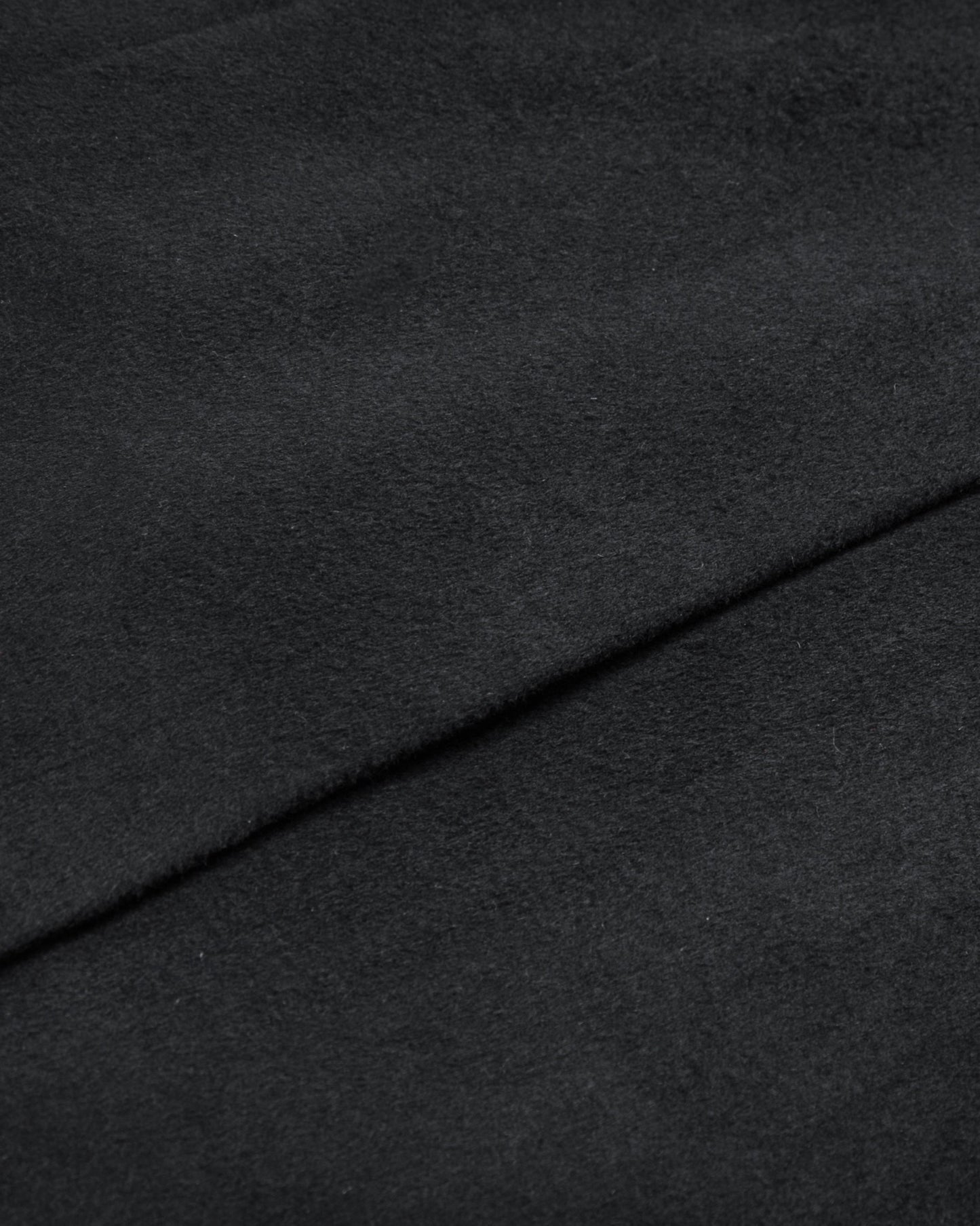 Black Wool Cashmere Long Overcoat - The Platinum Tailor