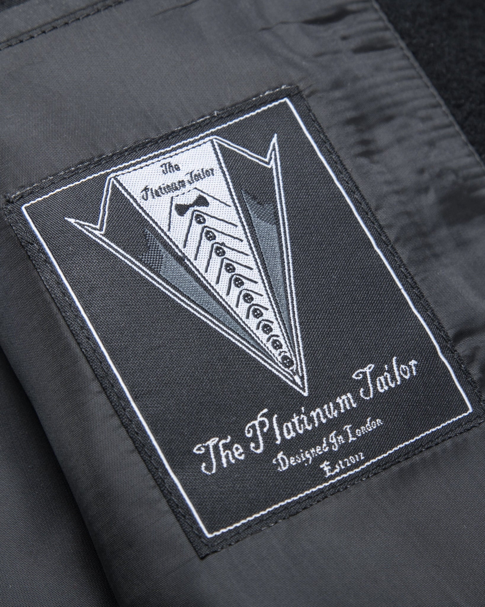 Black Wool Cashmere Long Overcoat - The Platinum Tailor