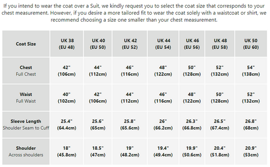 Finding The Perfect Overcoat Size For You