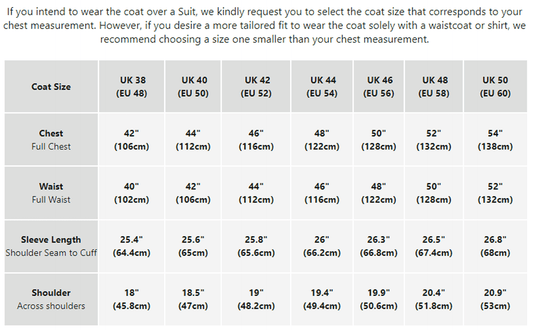 Finding The Perfect Overcoat Size For You - The Platinum Tailor