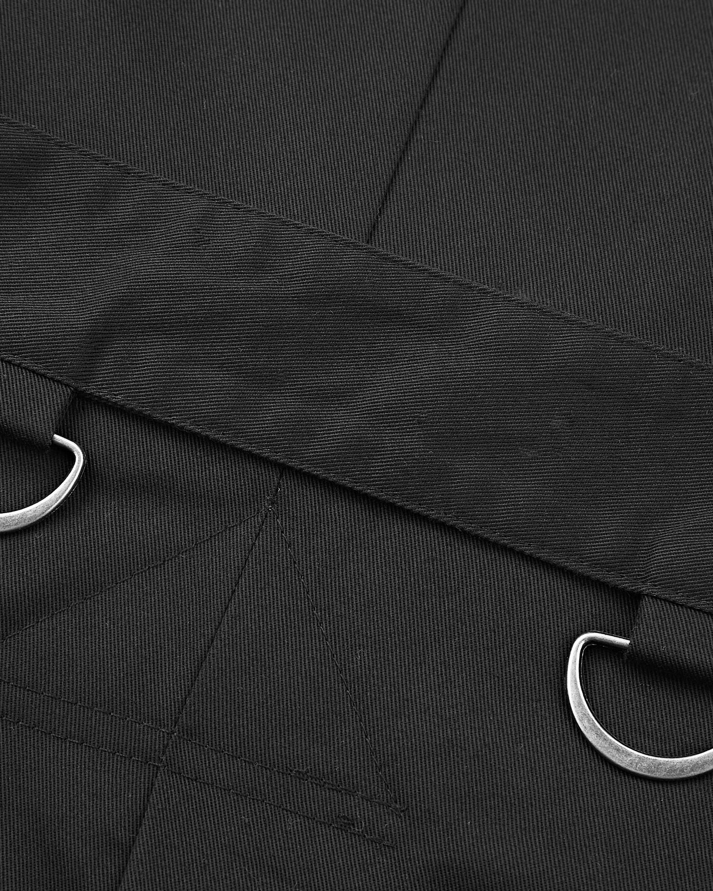 Women's Traditional Black Double Breasted Trench Coat