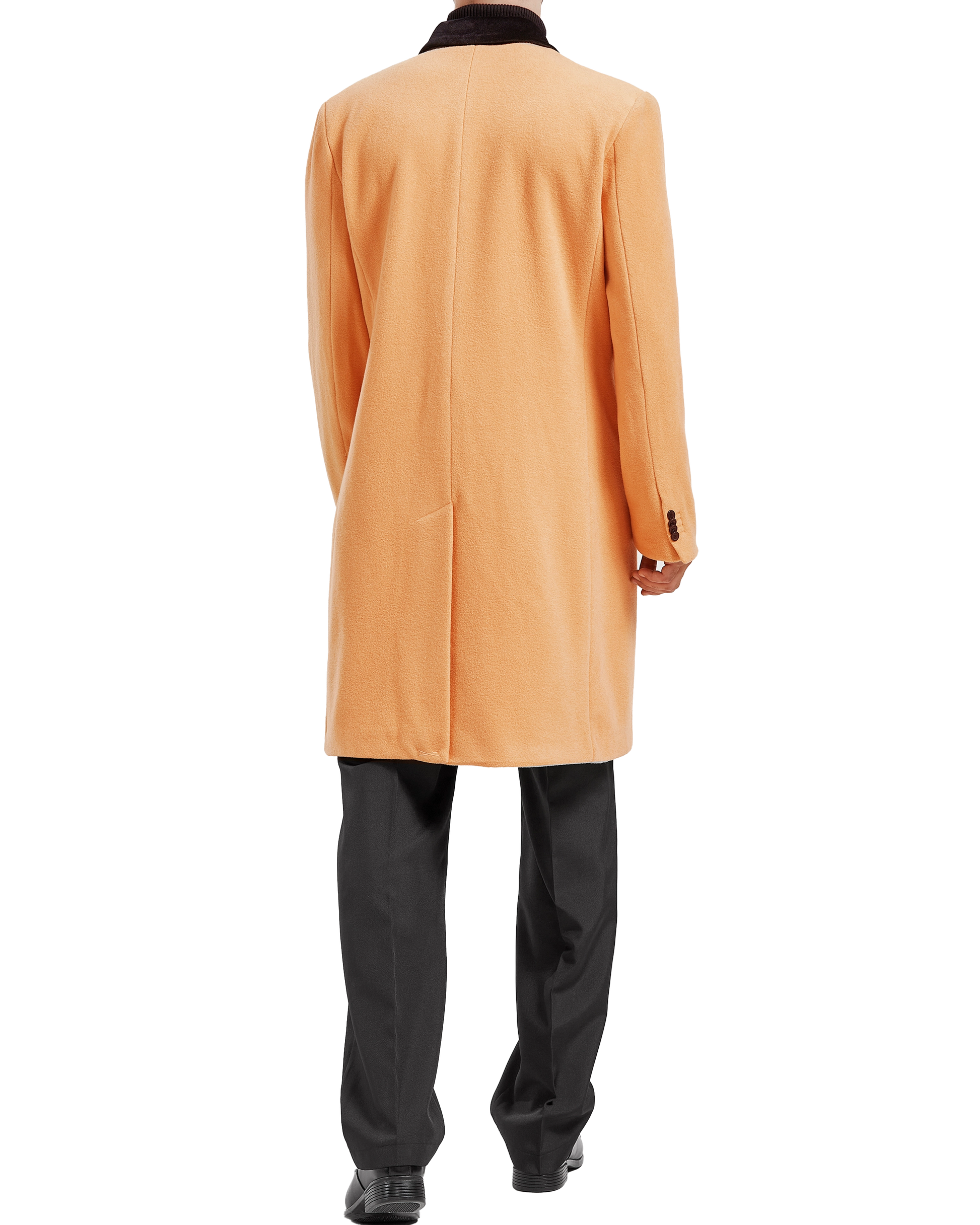 Men's camel 2025 overcoat cashmere