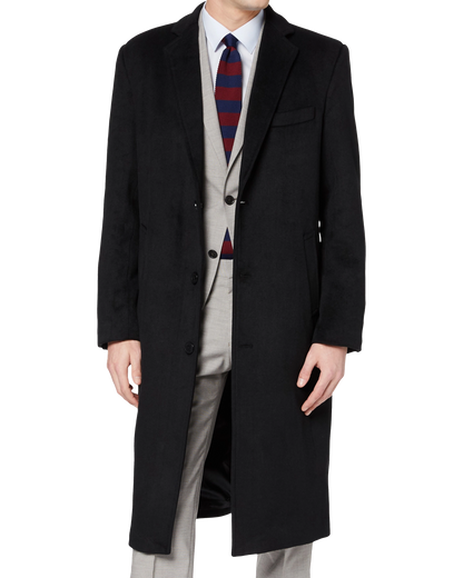 Cashmere Overcoat Men's Suit Overcoat Coat In Wool And Cashmere